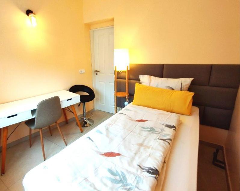 River View Near Frankfurt -- 3 Zimmer -- 4 Betten Und 1 Groesse Schlafcouch Hainburg Eksteriør billede
